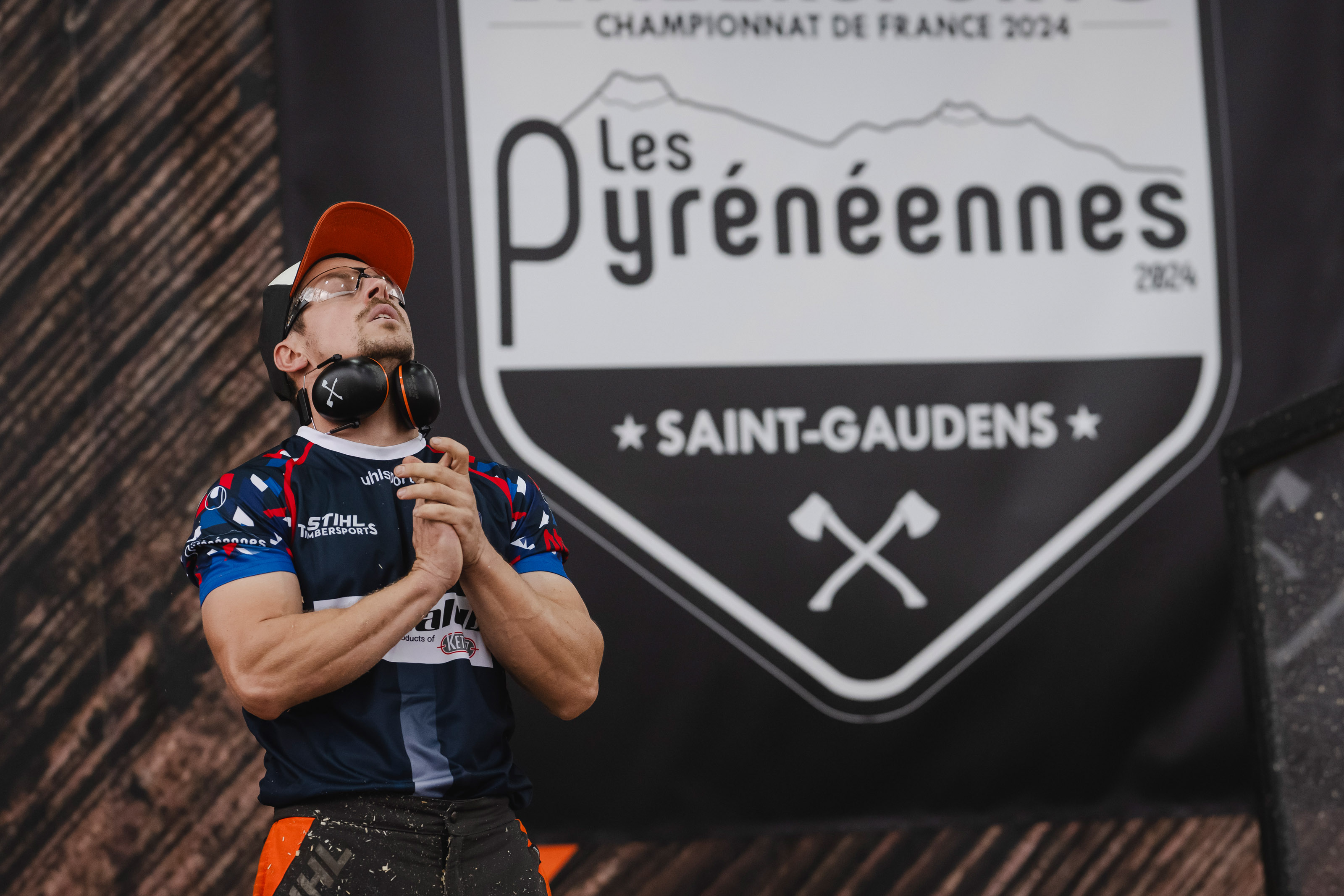 L'athlète français Alexandre Meurisse lors du championnat national 2024.