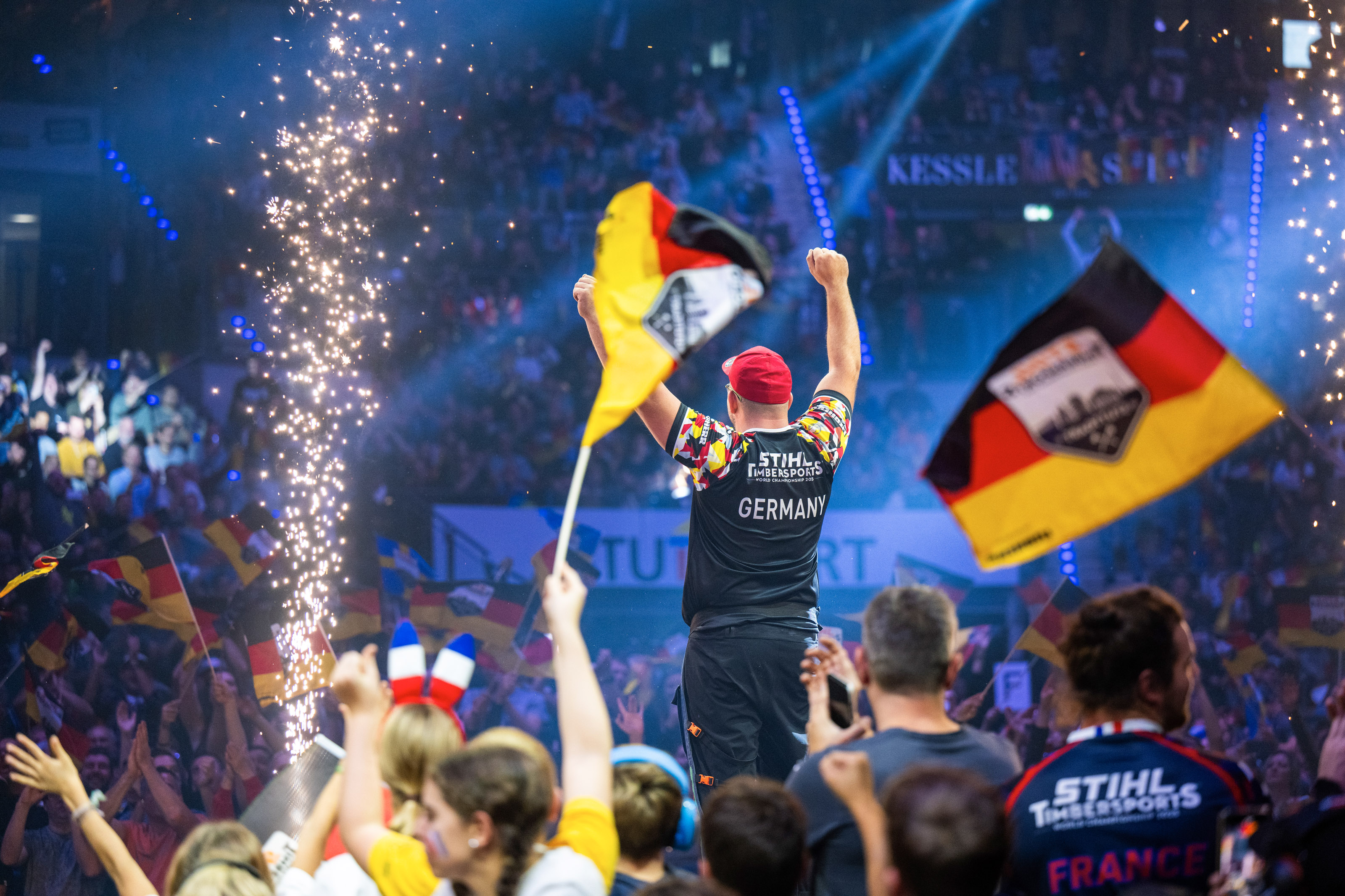 Danny Martin bei der WM 2023 in Stuttgart. 