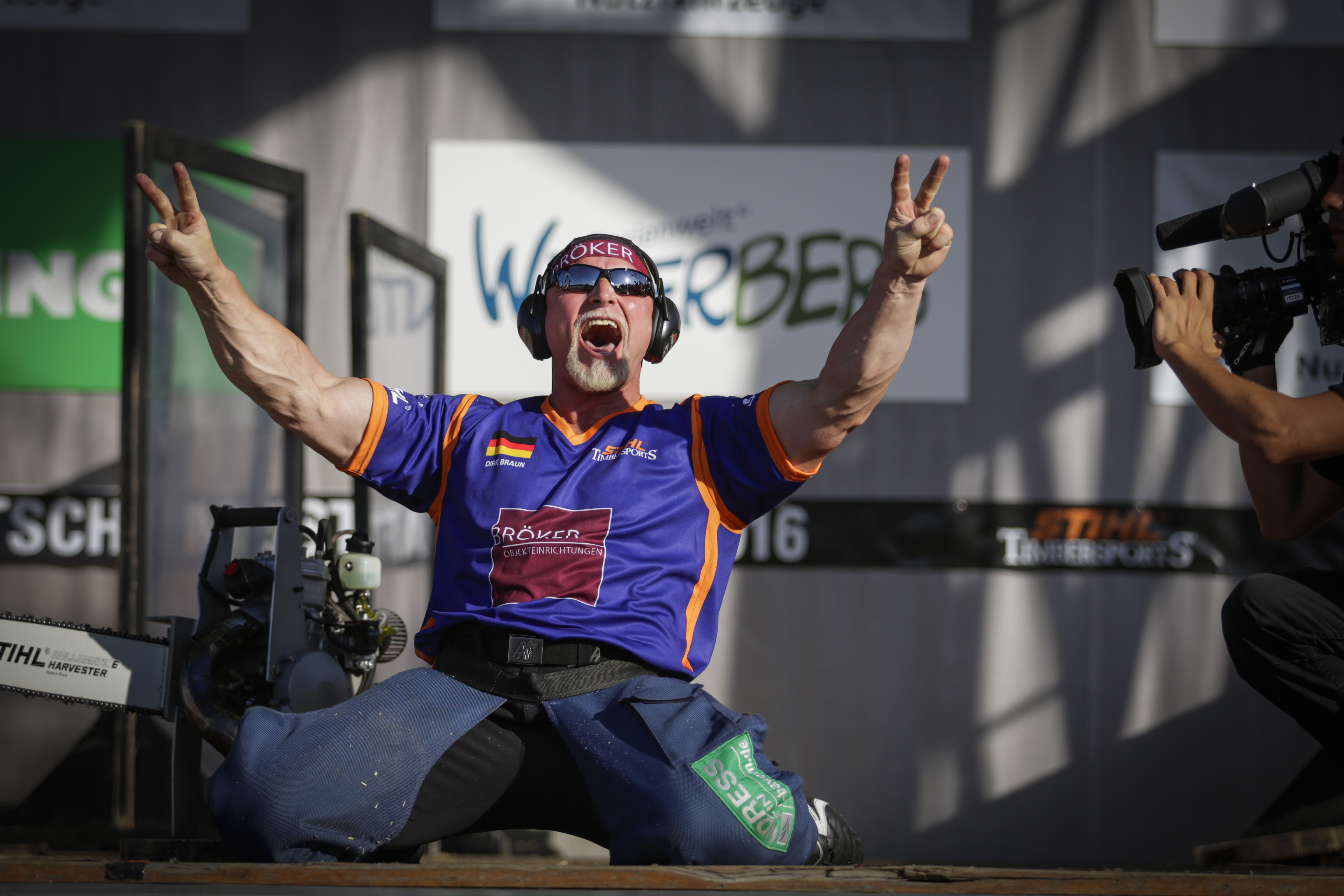 TIMBERSPORTS® athlete Dirk Braun died in 2021 in a tragic accident.