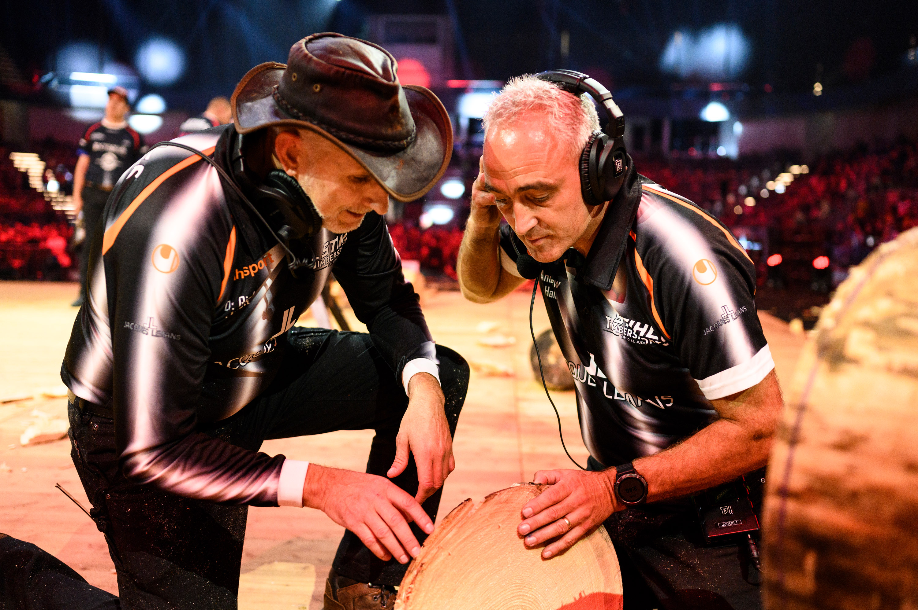 STIHL TIMBERSPORTS® Schiedsrichter.